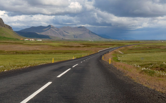 Unendliche Weiten in Island
