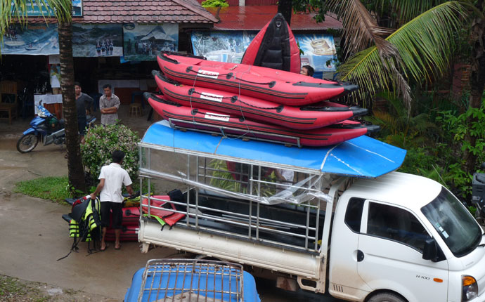 Kayakfahren Luang Namtha