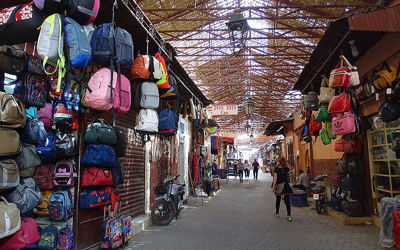 Gasse in Marrakesch