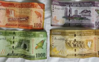 Geldscheine Sri Lanka Rupien