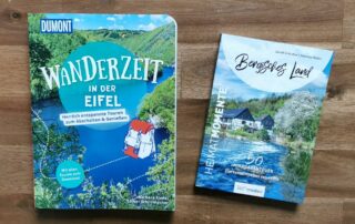 Zwei Reiseführer Eifel und Bergisches Land